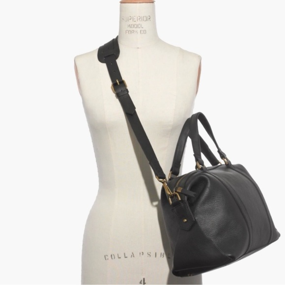 Madewell Glasgow Satchel Handbag in Black - Picture 4 of 6